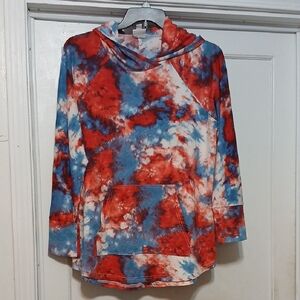 Colorful Tie-Dye Hoodie
